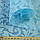 Флізелін неклеевой (спанбонд) блакитний з тисненням завитки, щільність 80, ш.162, фото 2
