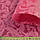 Флізелін неклеевой (спанбонд) малиновий з тисненням завитки, щільність 80, ш.162, фото 2