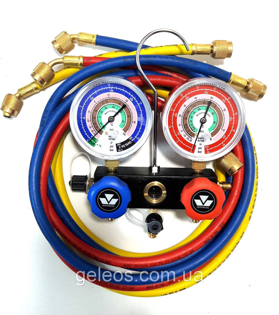 Mastercool 93661-ЕВ R22, 410a, 407c манометрический коллектор ...
