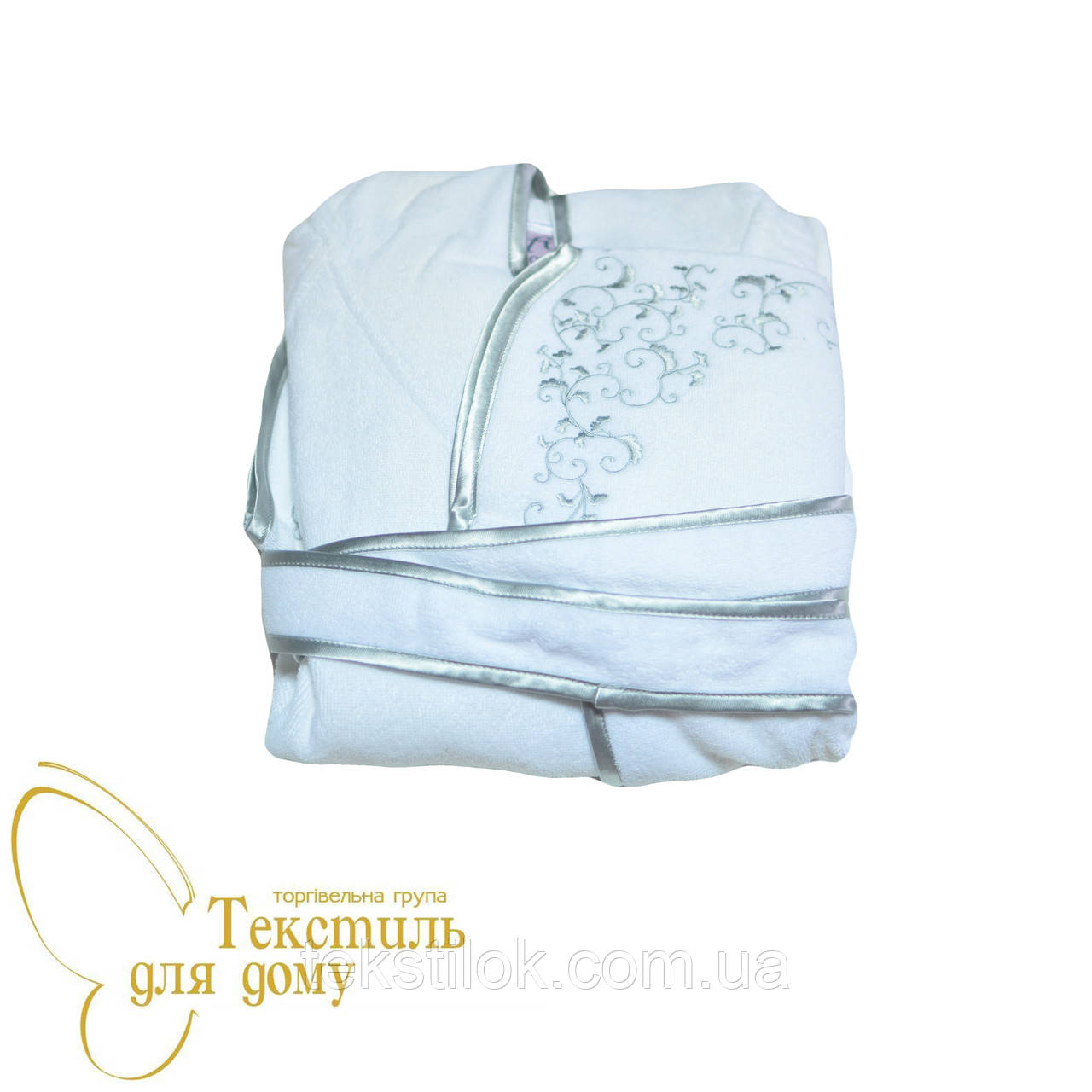 Халат жіночий Soft Cotton NAZENDE, з вишивкою