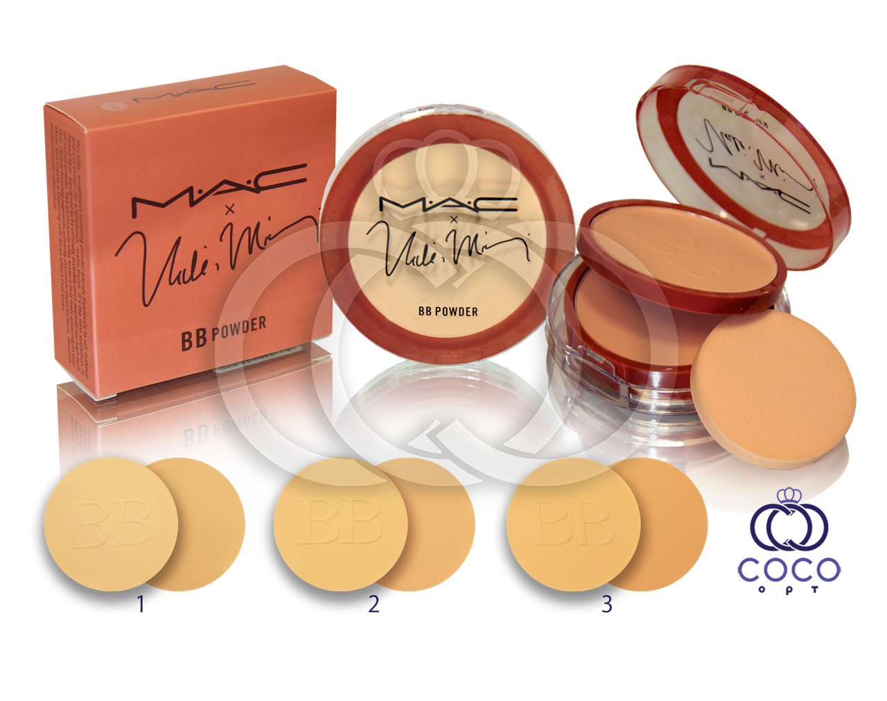 Пудра косметична для обличчя MAC Nicki Minaj BB Powder 2 в 1.