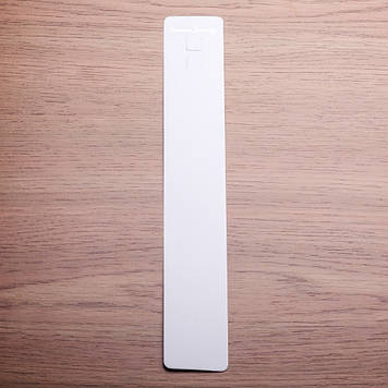 Планшетка під браслет 21х3,3см бел. Картон 100 шт.