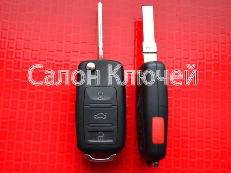 Ключ Volkswagen USA 3+1 кн Keyless ID48CAN / 315Mhz / 5K0837202F / NBG010206T