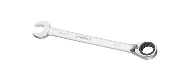 Ключ рожково-накидний з тріскачкою 9мм Stanley 1-13-302