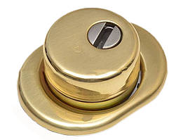 Захисна броненакладка врізна DiSec ВDS18 полірована латунь (Італія)