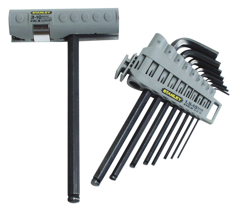 Набір шестигранників 9шт (1,5-10мм) Grip Stanley (0-89-904)