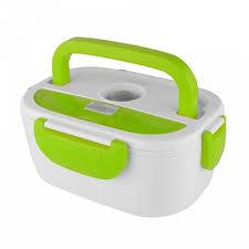 Ланчбокс з підігрівом від 220 вольт зелений