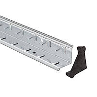 160х80х30 Стелаж 4 полиці МДФ/ДСП 200 кг/полку СК-01 поличний оцинкований в офіс склад архів БЕЗ ПОСИЛЕННЯ, фото 9