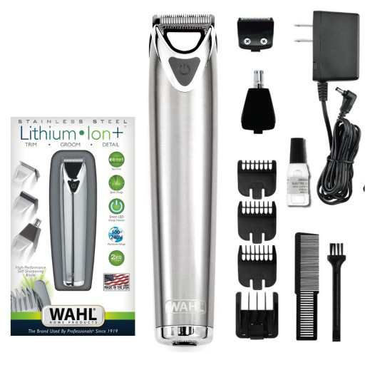 Тример для волосся, бороди, вух, носа, брів Wahl 9818, фото 1