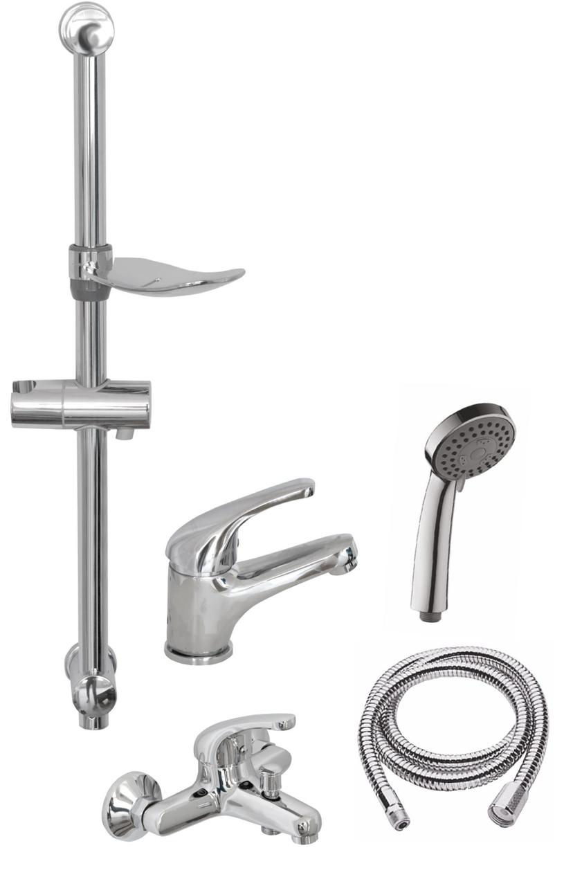 Набор смесителей Globus Lux SOLLY-GLSO-123 SET, комплект 3 в 1