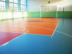 Спортивний лінолеум для ігрових залів