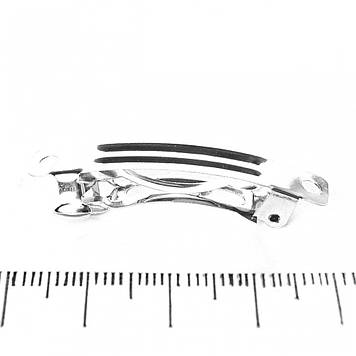 Ціна за уп./10шт. 40мм Основа під Заколку металева