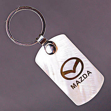 Знижка! [6 / 3 см] Брелок Mazda Мазда