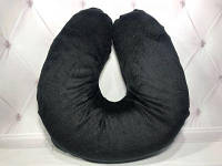 Дорожная подушка,ортопедическая, ERGOFoam - Турция 27,5х32 black