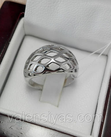 Срібне кільце оригінальне, фото 1