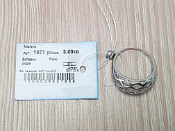 Срібне кільце оригінальне, фото 2