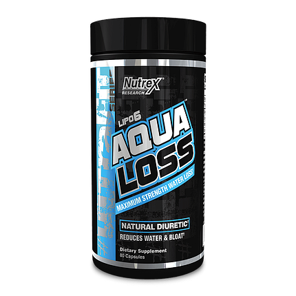 Жироспалювач Nutrex Aqua Loss 80 caps, фото 1