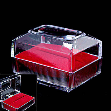 Безкоштовна доставка у подарунок! Коробочка подарунковадля прикрас 65х46х47мм № 49 (12шт в упаковці)