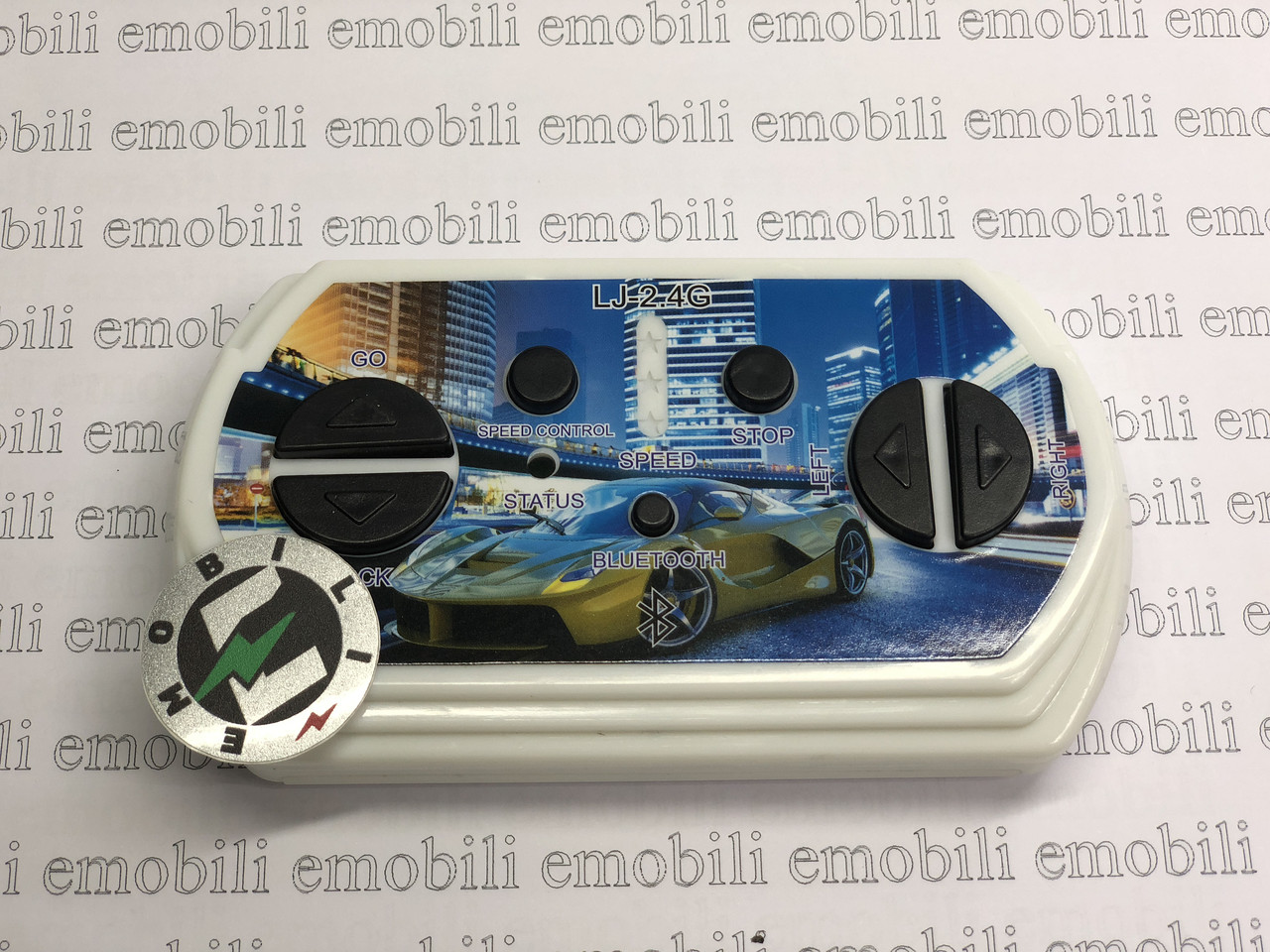 Пульт Блютуз 2.4G для дитячого електромобіля BMW кабріолет, Ferrari кабріолет, Mercedes кабріолет, фото 1