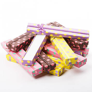 Безкоштовна доставка у подарунок! Коробочка подарунковадля прикрас для прикрас 7-24 21 / 4,5 / 2 мм 12 шт.