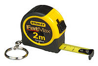 Рулетка 2м 13мм Stanley FMHT1-33856 Fatmax с кільцем для ключів в контейнері 36од строительная будівельна