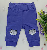 Штаны для девочек Лисички Фиолетовый Трикотаж Бэмби Украина