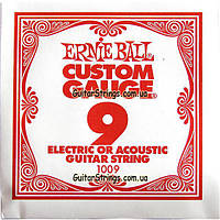 Струна Ernie Ball 1009 Plain Steel.009 (акустика/електро)