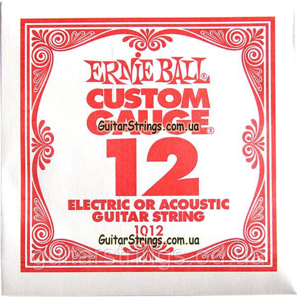 Струна Ernie Ball 1012 Plain Steel .012 (акустика\електро)