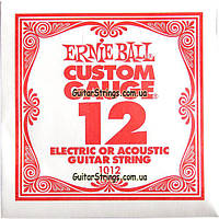 Струна Ernie Ball 1012 Plain Steel .012 (акустика\електро)