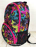 Шкільний рюкзак. Жіноча сумка. Шкільний портфель для дівчаток. Яскравий дитячий рюкзак. СЛ21, фото 5