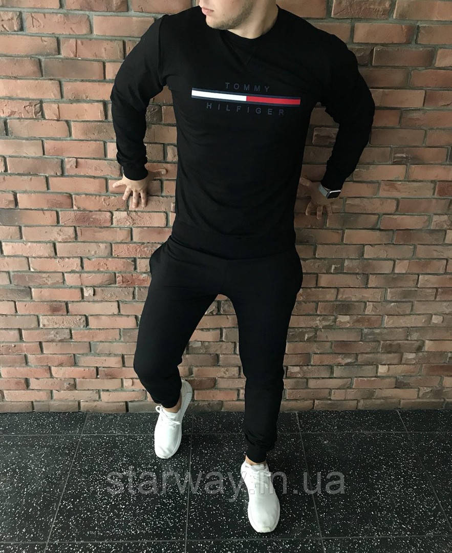 Спортивный костюм TH logo | томми хилфигер black L (ID#1643033427 ...