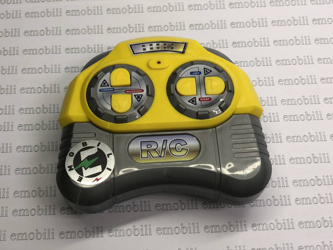Пульт 27MHz, кнопочный, цвет серо-желтый, для детского электромобиля ...
