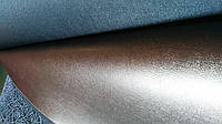 Кожзам № 8020-21 плотный (тёмно-коричневый глянец)