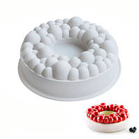 Силіконова форма для мусових тортів Bubble Crown, Бульбашки