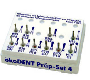 Набір №4 Препарування порожнини бічних зубів під пломби з композиту (класів I, II та V) (Німеччина), фото 1