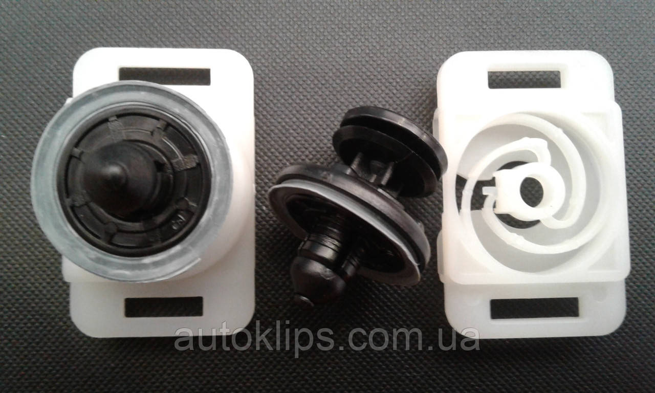 Кліпса кріплення обшивки з майданчиком VW Transporter T4, Passat B6, Golf V, Golf VI, Crafter, Polo, Tiguan
