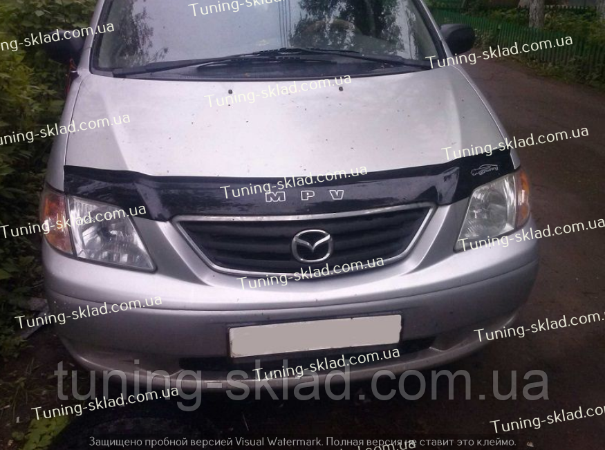 дефлектор капота mazda mpv 1999-2002 дефлектор капота mazda mpv 1999-2002