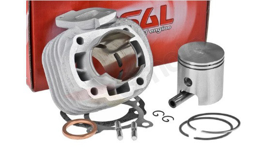 Циліндр у зборі для скутерів 70 см3 Aprilia Romet Yamaha Zipp Benelli Benzer Ferro Kingway