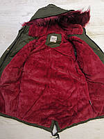 Куртки з хутром для дівчаток оптом, Seagull, 8-16 років., арт.CSQ-65048, фото 7