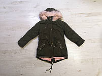 Куртки з хутром для дівчаток оптом, Seagull, 8-16 років., арт.CSQ-65048, фото 3