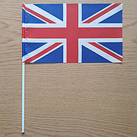 Прапор Великобританії 23х13, 5 см на палочці