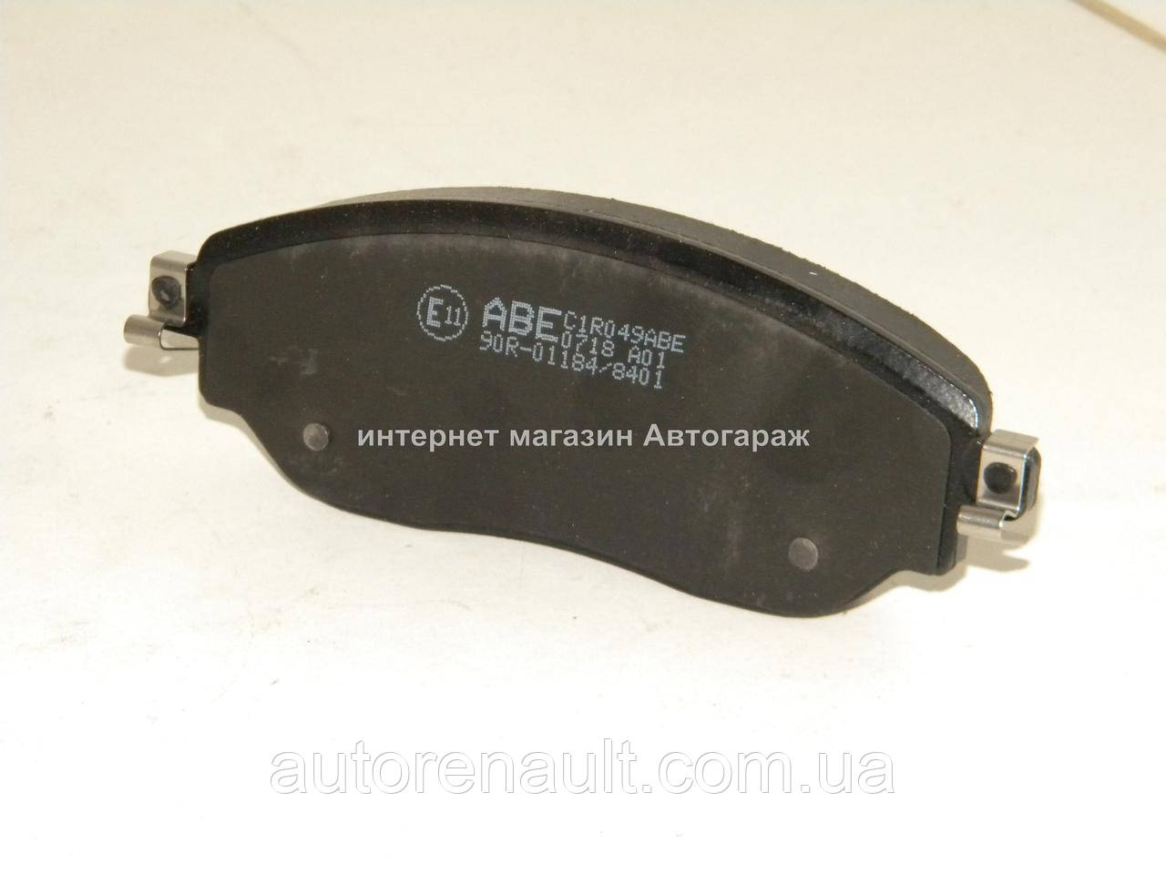 Гальмівні колодки передні на Рено Трафік III 2014-> - ABE (Польща) C1R049ABE, фото 1