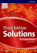 Підручник Solutions 3rd Pre-intemediate: Students Book