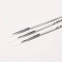 Набір пензликів для розпису №00 (5шт)