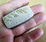 Незвичайне кільце з псиломелан дендритом "Дерево в квадрата", розмір 19.5, фото 6