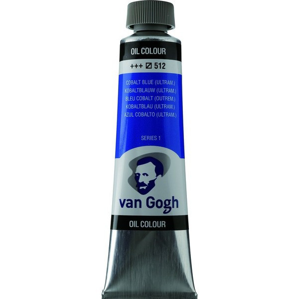 Фарба олійна Van Gogh, Кобальт синій (ультрамарин) 512, 40 мл.
