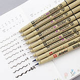 Лайнер-пензлик Sakura PIGMA Brush, фото 6