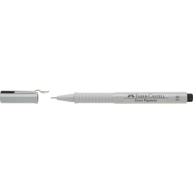 Лінер Faber-Castell Ecco Pigment 0,1 (чорний)