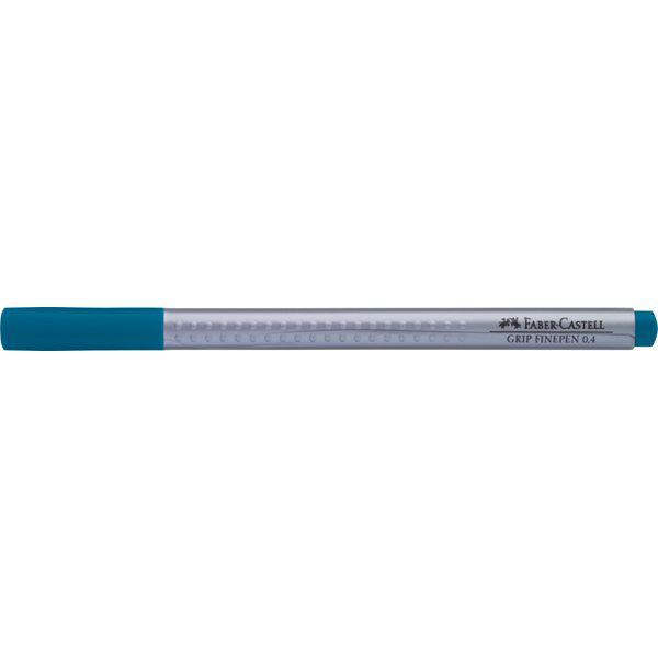Ручка капілярна Faber-Castell Grip Finepen 0,4 мм бірюзова