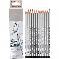 Набір простих олівців MARCO Raffine 12 штук